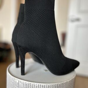 New Elegant Black Women's Ankle Boots